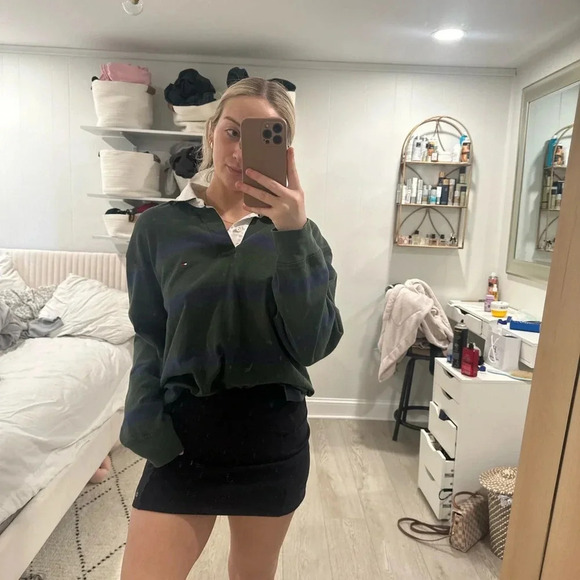 TOMMY HILFIGER vintage polo top large - Picture 13 of 16